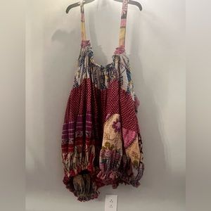 💙 Kantha Bae short overalls- Free Size 💙